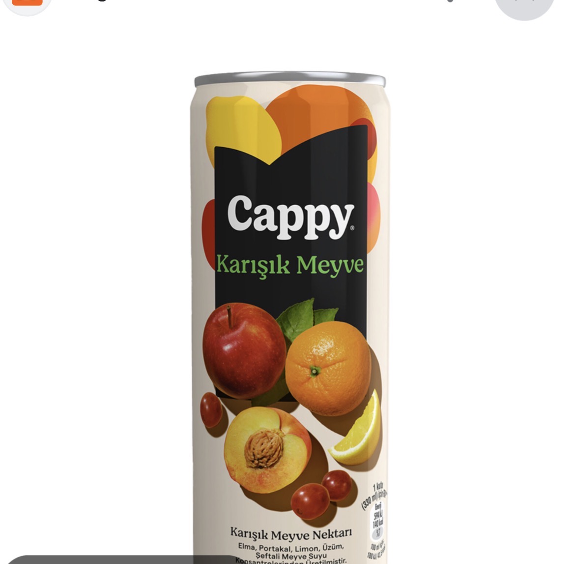 CAPPY MEYVE SUYU